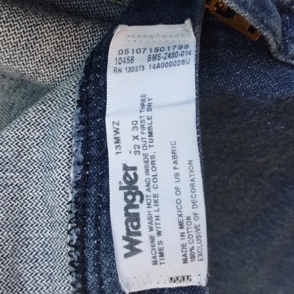 Wrangler cowboy cut jeans 13MWZ 32X30 blue - Picture 5 of 6